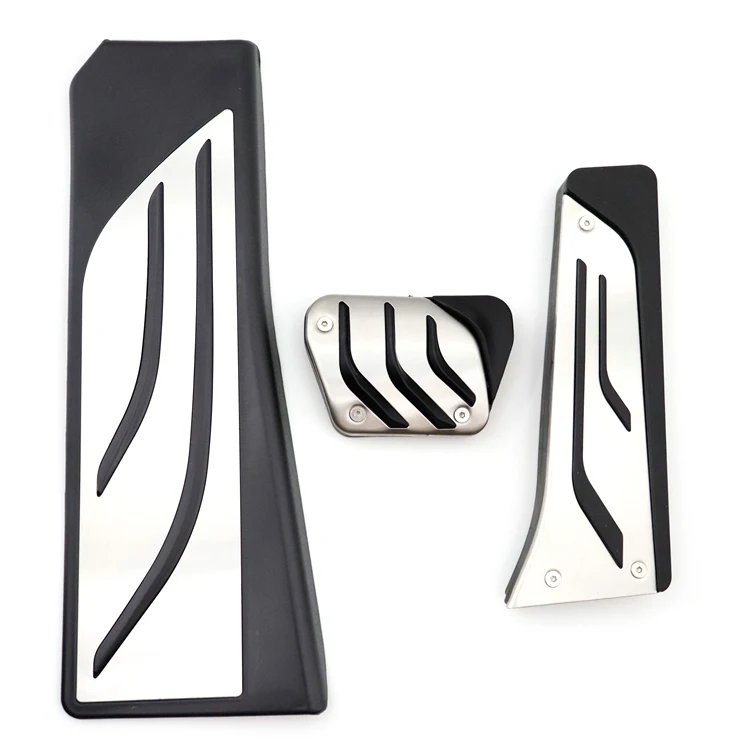Car Foot Pedal Accelerator Brake Pedal Cover Accessories For BMW 5 6 7 Series F01 F07 F10 F11 F06 F13 X3 F25 X4 F26 Z4 E89 E85