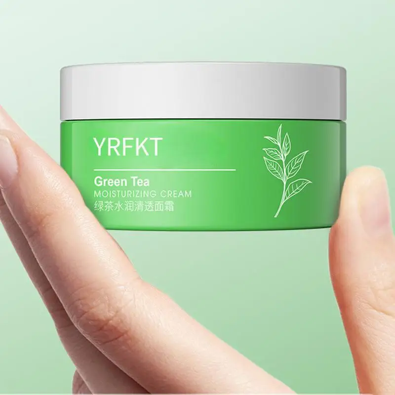 Green Tea Hydrating Clear Cream Hydrating Moisturizing Care Rejuvenation Facial Care Cream