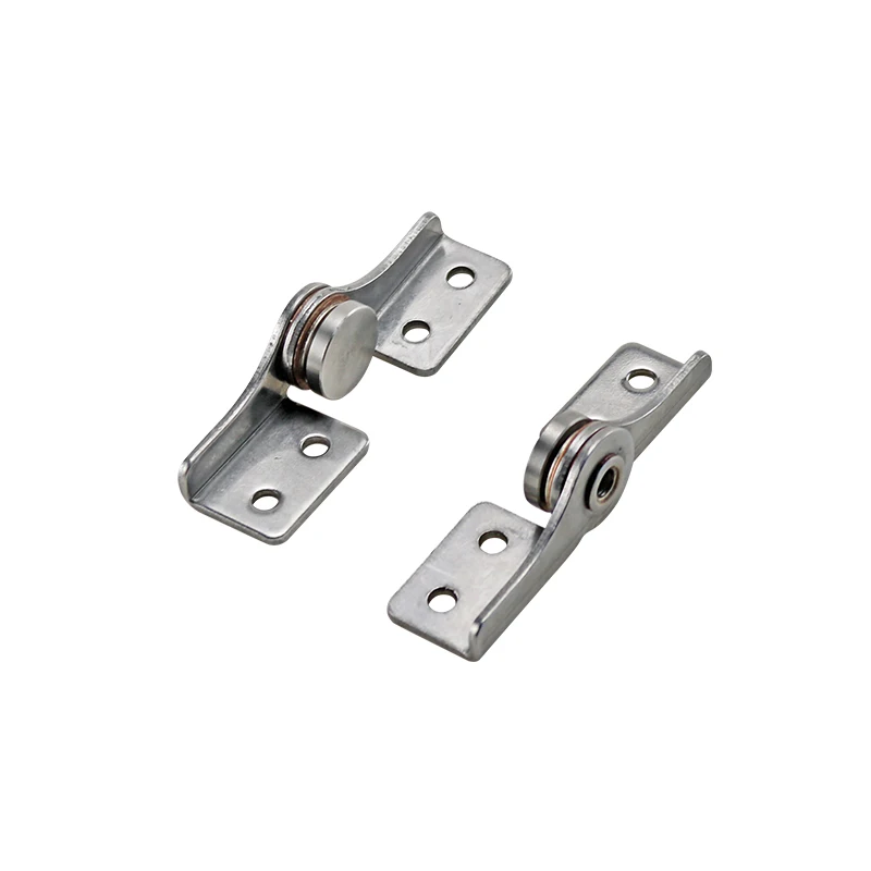 Stainless Steel Hinges 304 Stainless Steel Damping Hinge with Non Adjustable Torque Stop Mechanism Positioning Support for Medical Equipment