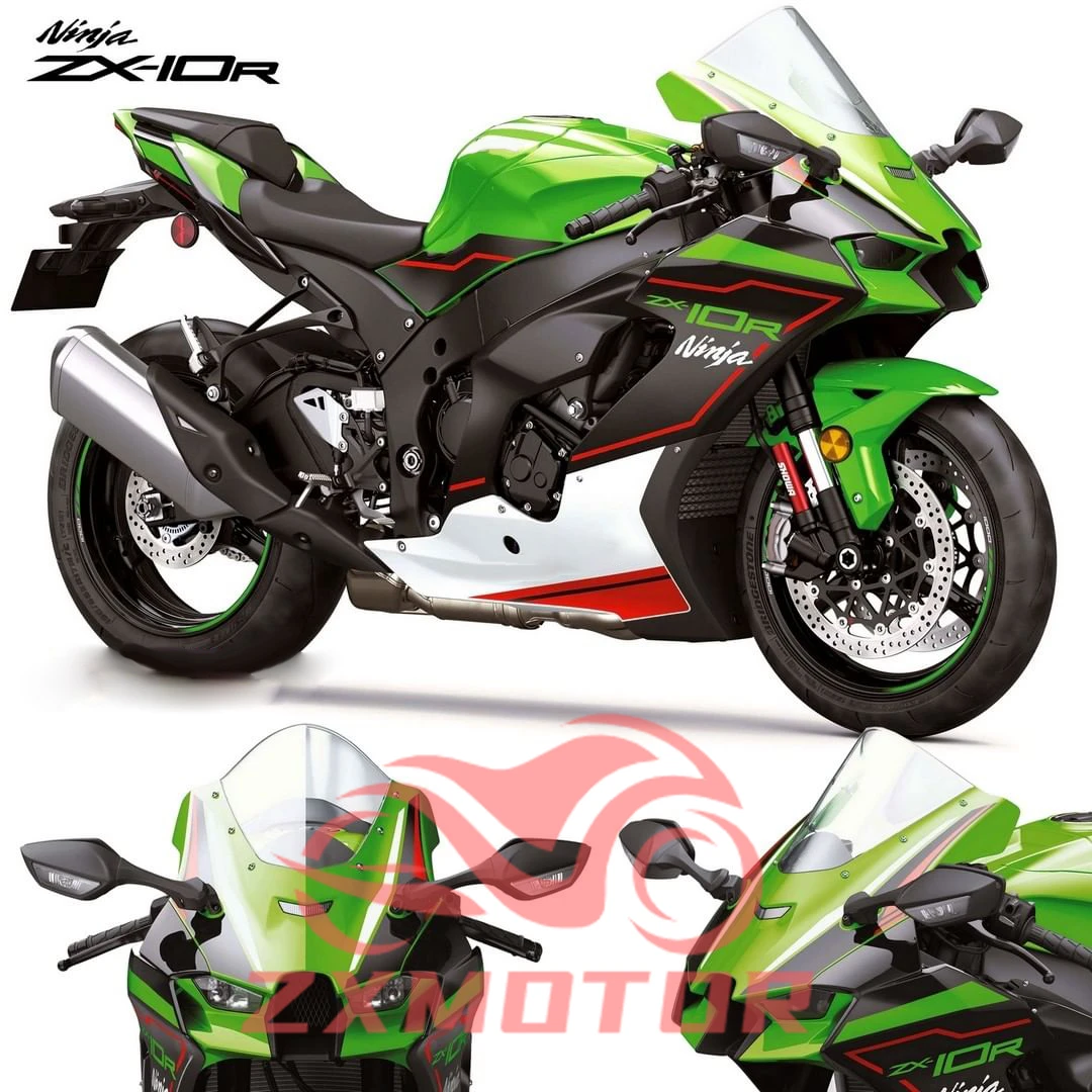 Rページ kawasaki ninja250 zx10r ルック フロントカウル ニンジャ