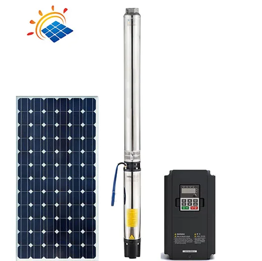 

Super solar deep well 150m max head submersible pump 7.5m3/h water pumps