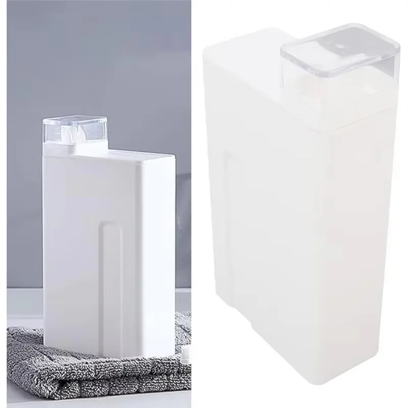 Reusable Laundry Detergent Bottles, Large Capacity Softener Storage, Refillable Washroom Organizer