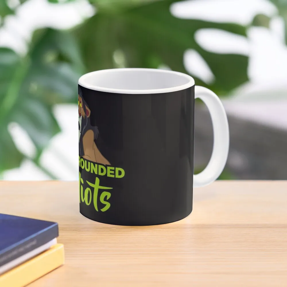 

I'm Surrounded by Idiots Coffee Mug Aesthetic Coffee Cups Cups Of Coffee