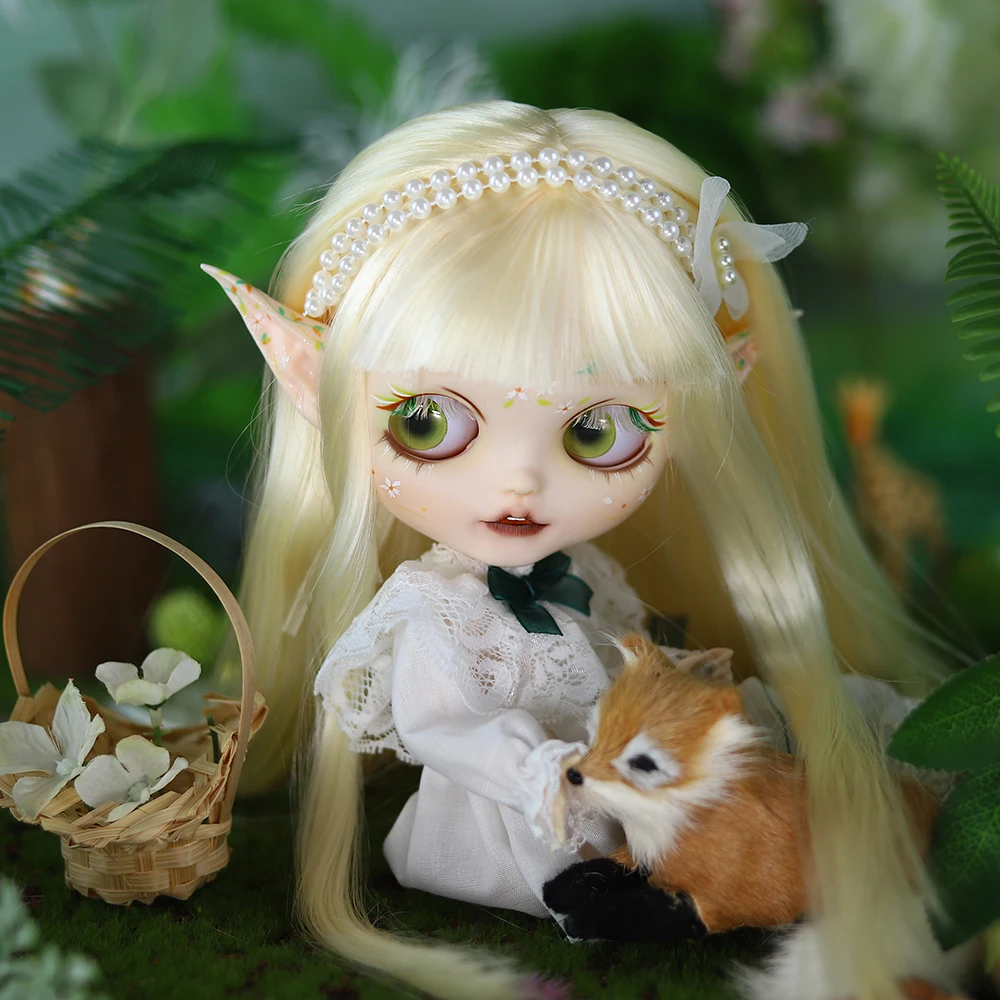 ICY DBS Blyth Doll 1/6 Joint 30cm Hand Painted Set Elf Ear Set Doll BJD Toy Fashion Gift