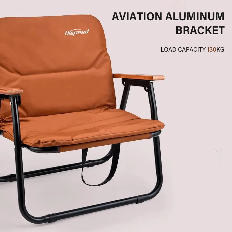 Camping Chair Portable Folding Kermit Chair Cotton Cushion Travel Wood Winter Outdoor Picnic Relax Fishing Cushion folding camping chair folding chair