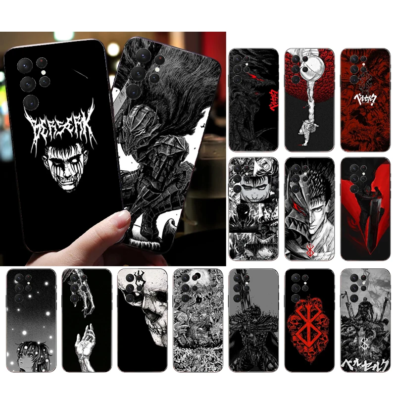 

Berserk Guts Phone Case For Samsung A52S A21S A33 A23 A13 A14 A32 A52 A53 A54 A51 A71 M51