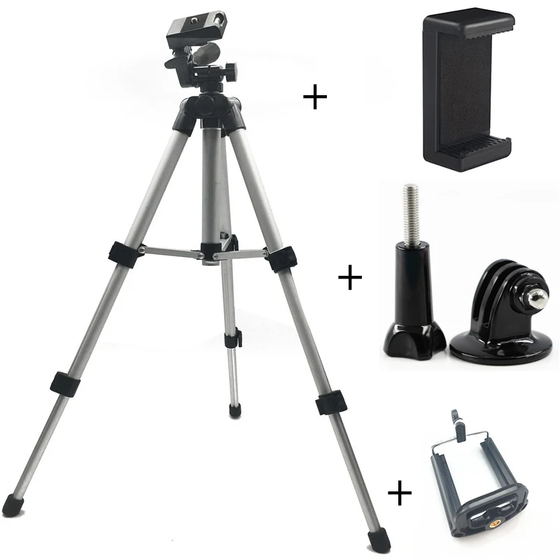 Tripod Penyangga Tripod Kamera Lipat Profesional Sekrup Penyangga