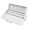 Empty Watercolor Tin Palette: Travel Water Color Paint Palette with 14/26 Pans - Portable Watercolor Box with Mixing Tray lid 2