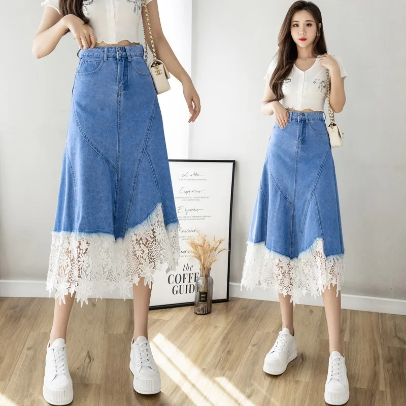 Women-Mermaid-Style-Summer-New-Fashion-Skirts-Korean-Style-Casual ...