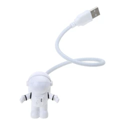 USB Plug-in Light Space Man for Smart Astronaut Reading Lamp Kids Room USB Charging Lamp Led Flexible Night Lamp for Tab