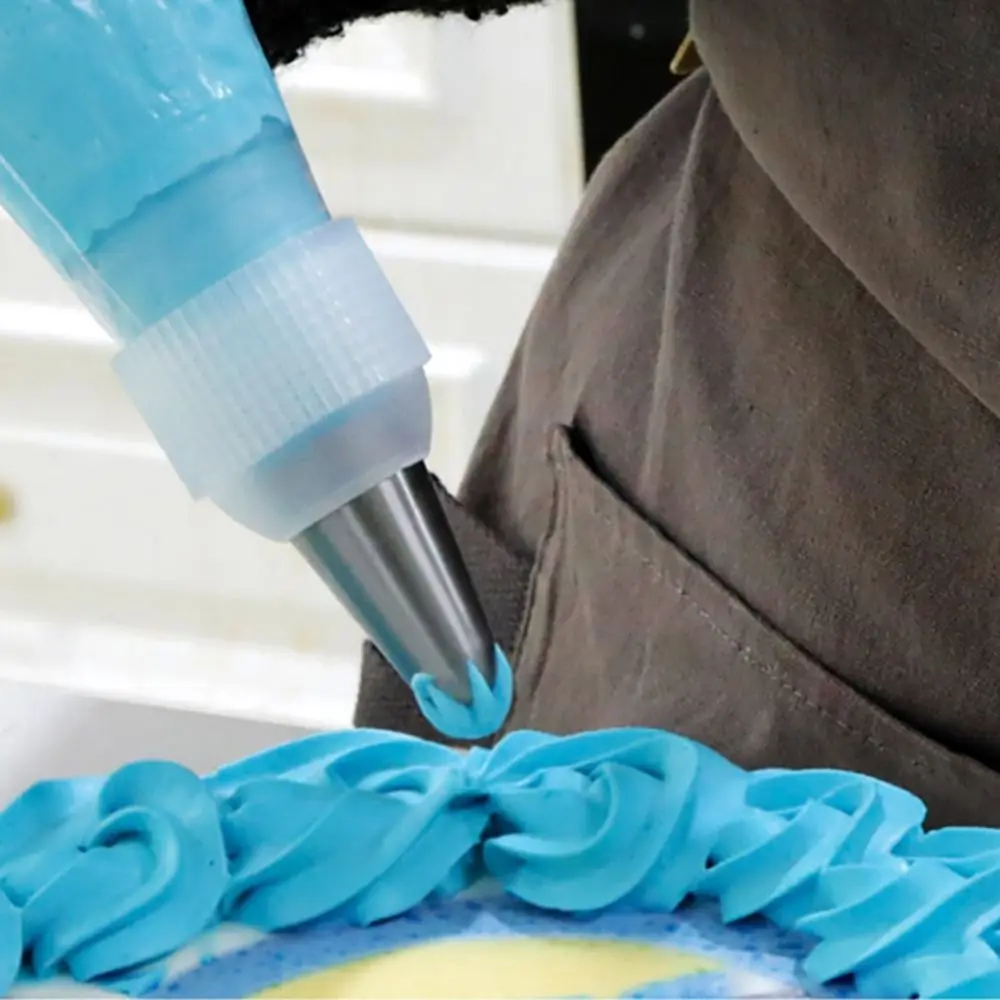 Icing Piping Bag Nozzle Converter Coupler Cake Cream Pastry Squeezing Adapter for Cupcake Cookie Cake Decor Baking Bakeware Tool cake decorating tip set cake icing nozzles baking nozzle set cake decorating nozzle set