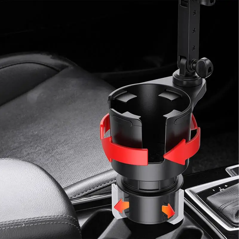 Auto Tasse Halter Expander 2 In 1 Auto Trays Für Essen 360 Einstellbar  Tablett Tisch Für Tasse Halter Universell passt Für Fahrzeuge