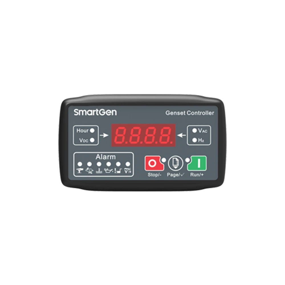 Pequeno Diesel Gasolina Gerador Conjunto Controlador Led Display Auto Start Stop Control Panel Genconjunto Peças Mgc100