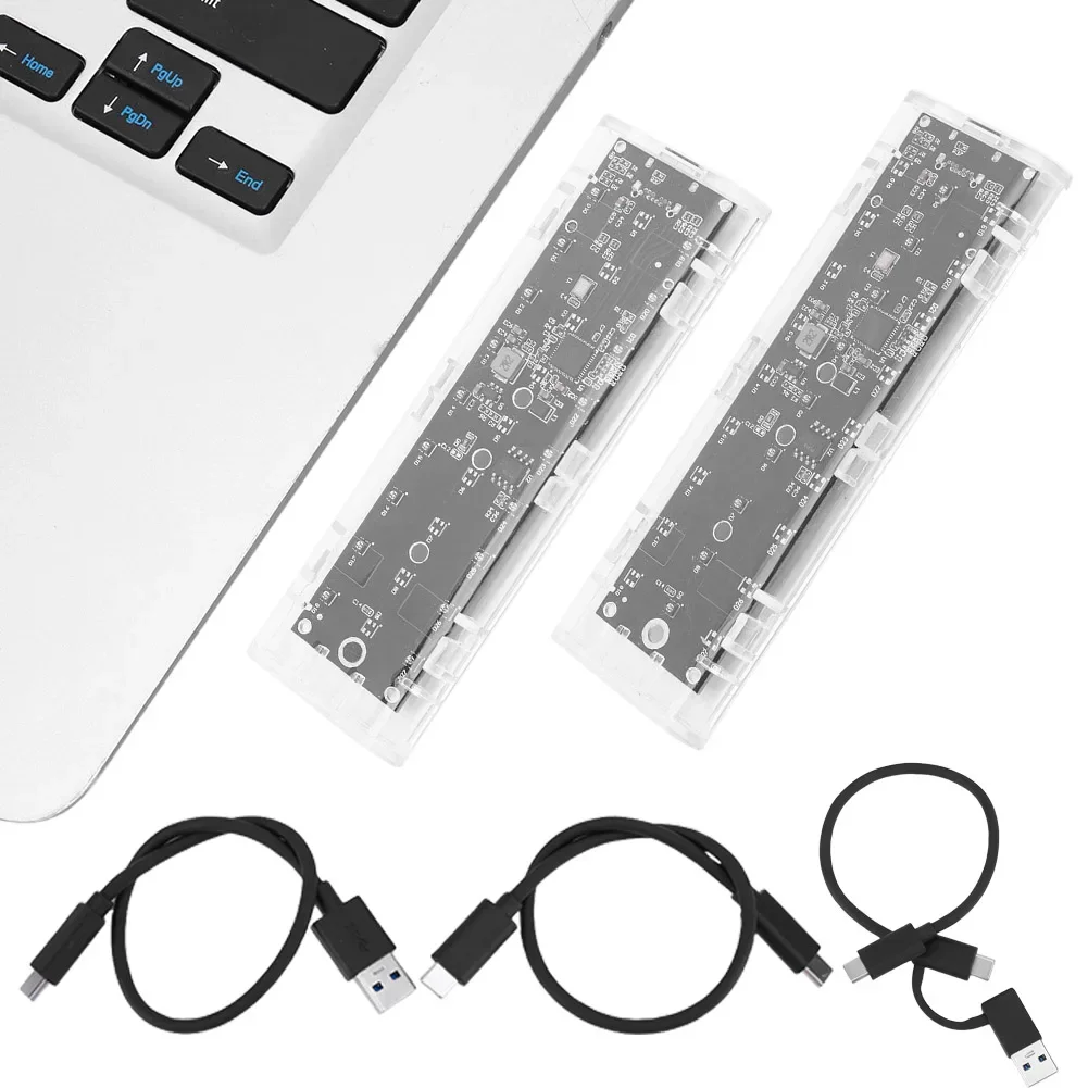 M.2 NGFF SATA ָ Ʈ ũ ڽ, USB 3.1 C Ÿ, 10Gbps ϵ ũ ڽ, B Ű, B + M Ű, 22230, 2242, 2260, 2280mm SSD  