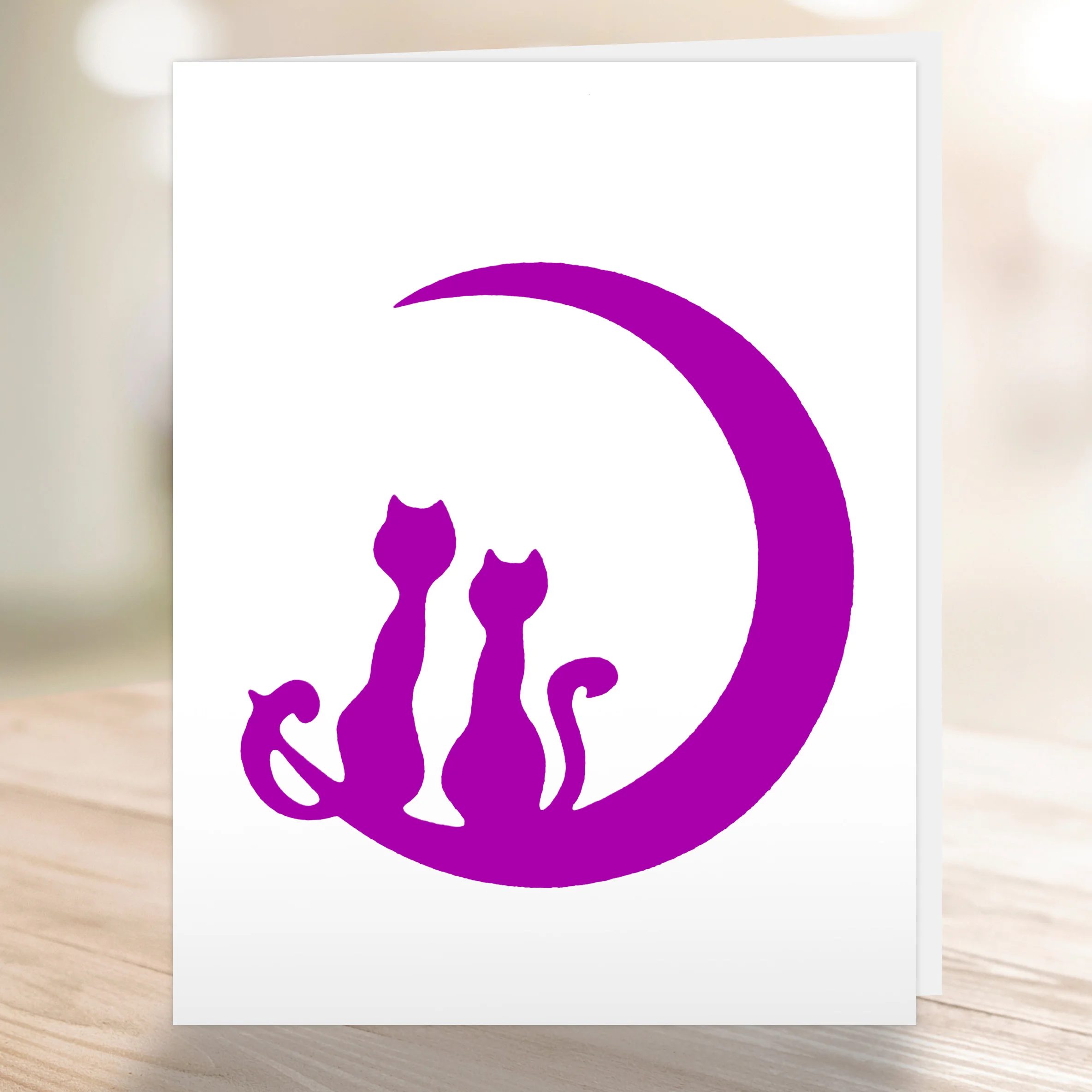 Cat On The Moon Metal Cutting Dies For Card Making Fai Da Te Scrapbooking Strumenti Di Goffratura Cute Animal Pattern Scrapbook Decor Album Te