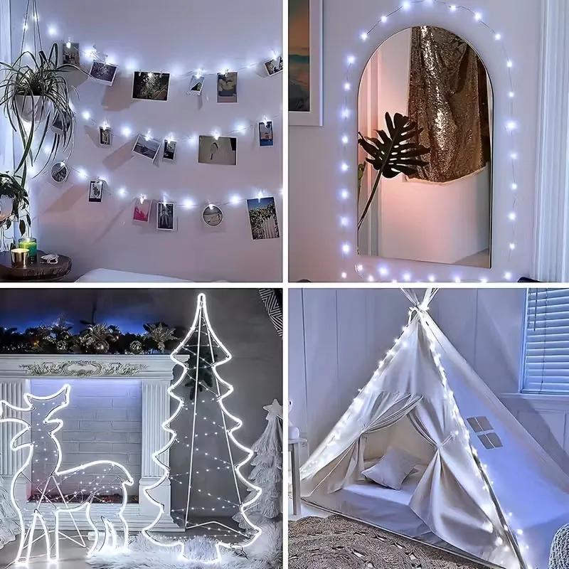 Enchanted Twinkling Copper Wire Fairy Lights