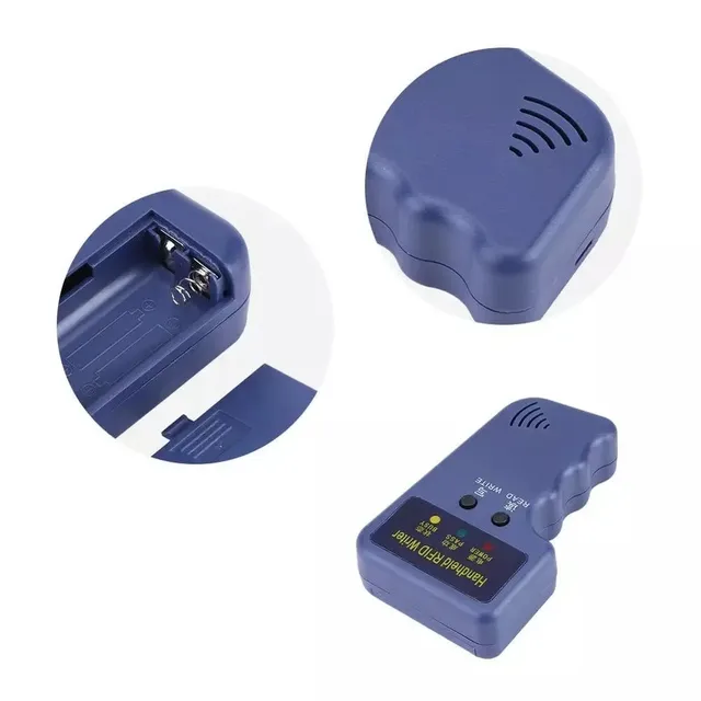 125KHz RFID Handheld Writer Duplicator Copy EM4305 T5577 Rewritable Read EM4100/TK4100 ID Keyfobs Tag Card Fast Shipping 4