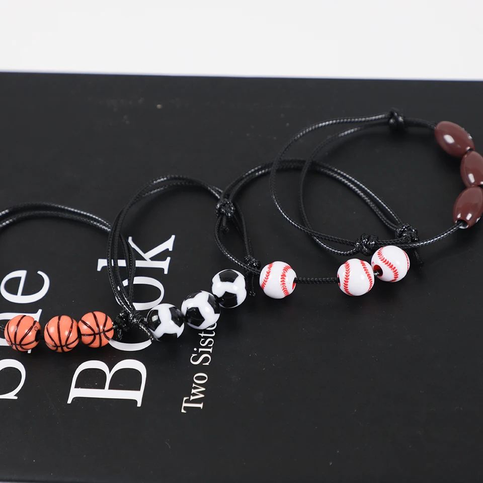 15 Braccialetti Calcio Per Bambini - Con Ciondoli, Regolabili, Per Feste E Sport, Ispirazionali - Foto 8