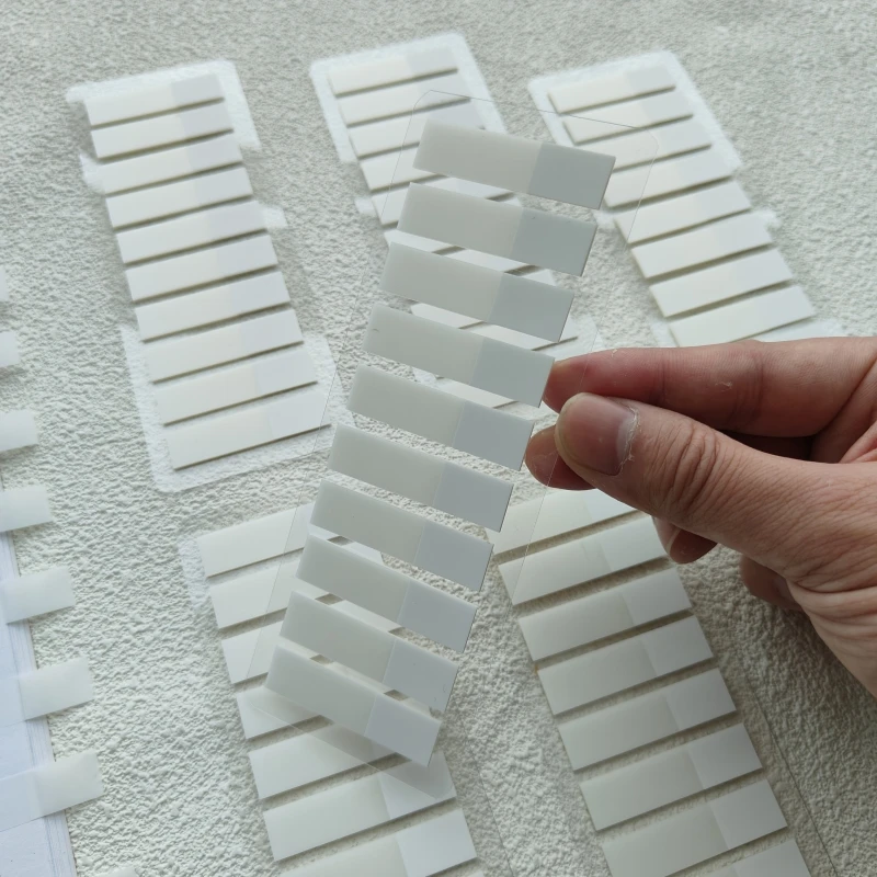 1200 Pages Frosted Simple Pure White Index Stickers Transparent Label Stickers DIY Sticky Notes Office School Supplies 6