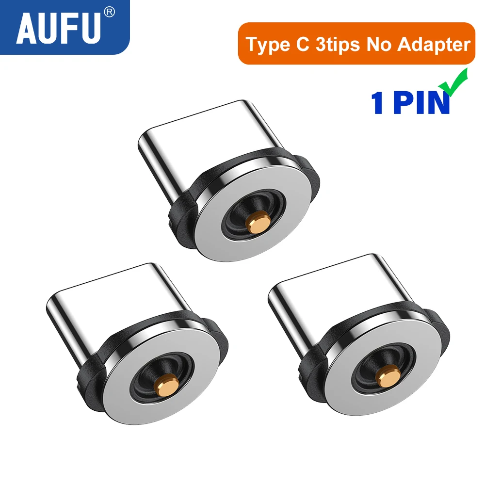AUFU 540° Rotating Magnetic OTG Adapter - Universal Male Converter