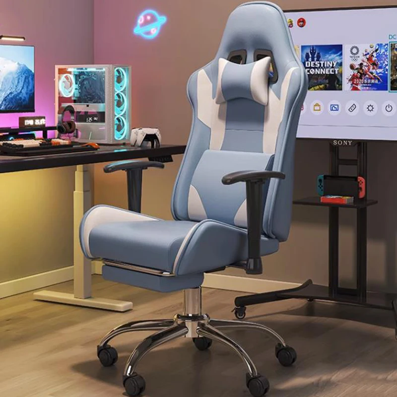 Ergonomic Office Chair Gaming Study Vanity Desks Modern Bedroom Mobiles Office Chair Lazy Reposapies Oficina Noridc Furniture