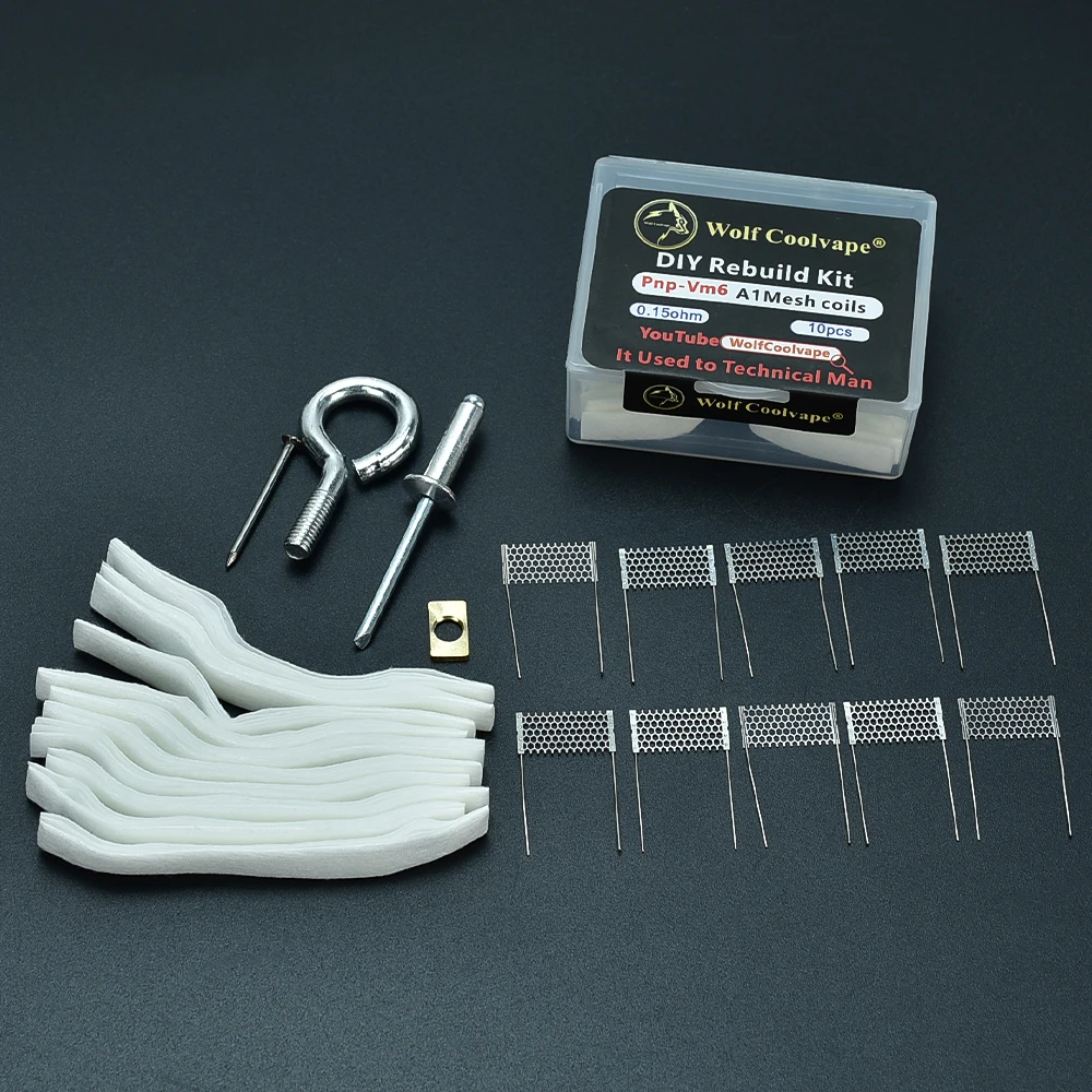 DIY Rebuild Kit VINCI VM1 0.3ohm RPM 0.4ohm Aegis Boost Ni80 0.4ohm ޽  PNP-VM6 0.15ohm A1 ޽ 