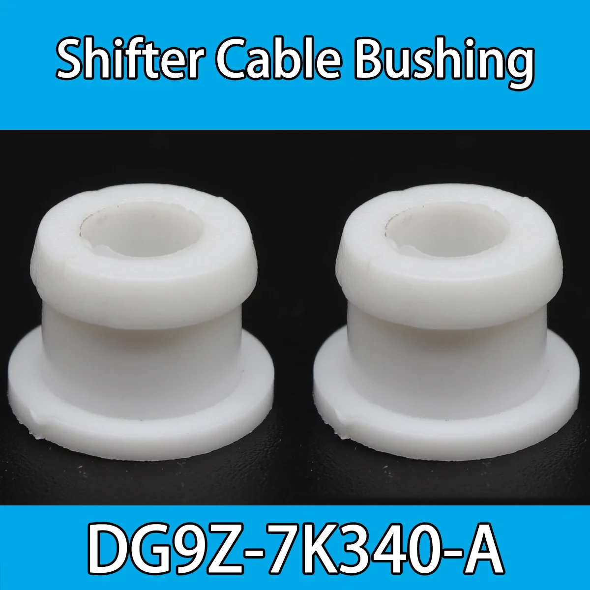 Transmission Shifter Repair Kit Shift Cable Bushing 2X Shifter Cable Bushing For Ford Mondeo V Fusion Automatic Transmission Gear End Connector Fix Sleeve Grommet Repair Kit 13 -16
