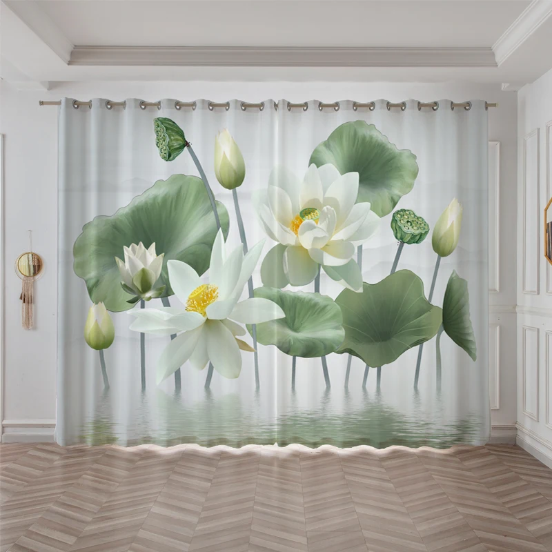 

Mediterranean Lighthouse Starfish Sheer Curtains for Living Room Kitchen Tulle for Windows Voile Yarn Curtains for Bedroom