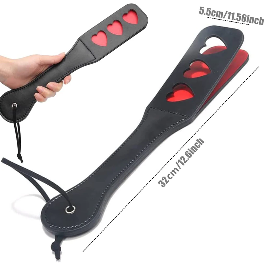 Equestrian Whip Horse Crop PU Leather Soft Handle Riding Paddle Outside Game Play Reusable Racing Horses Training Practice Tools