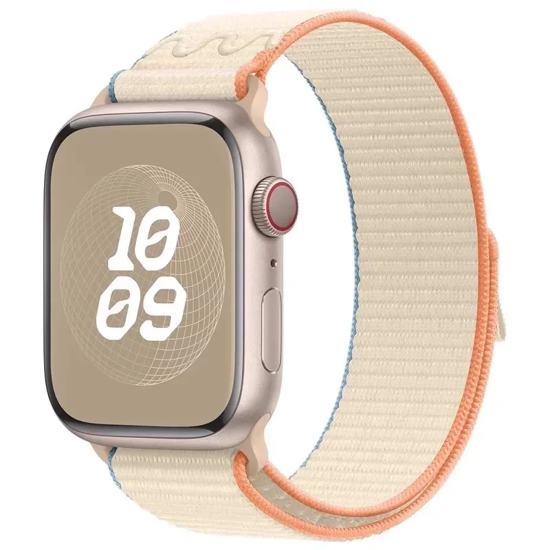 Premium Nylon Loop Strap for Apple Watch - Breathable and Stylish Bracelet Band