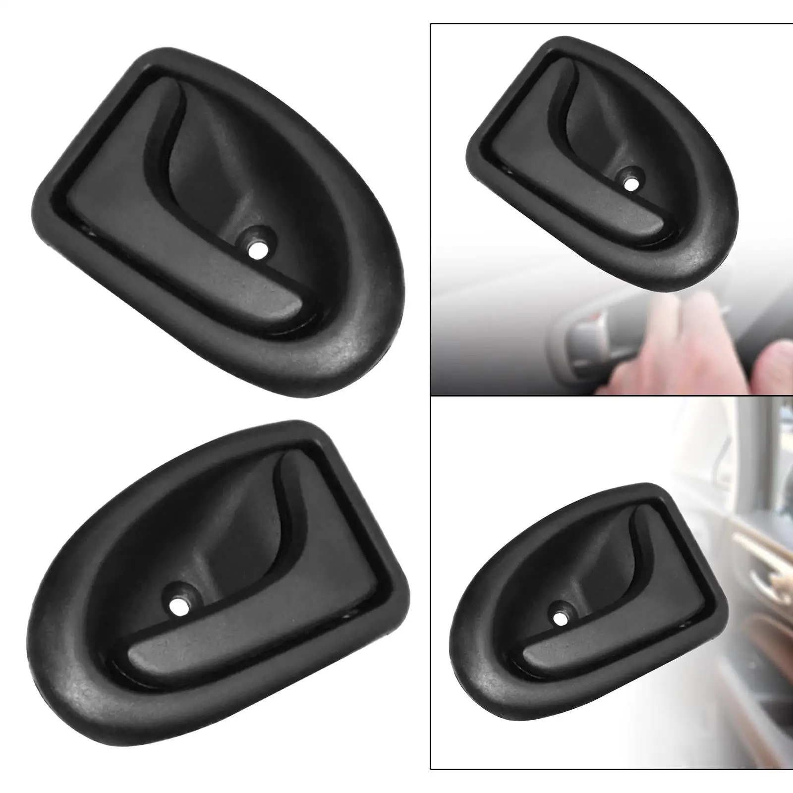 Renault Clio MK2 L1 1998-2008 Megane 1 1995-2002 Scenic MK 1 1999-2003 용 내부 도어 핸들 장식 자동차 도어 당김