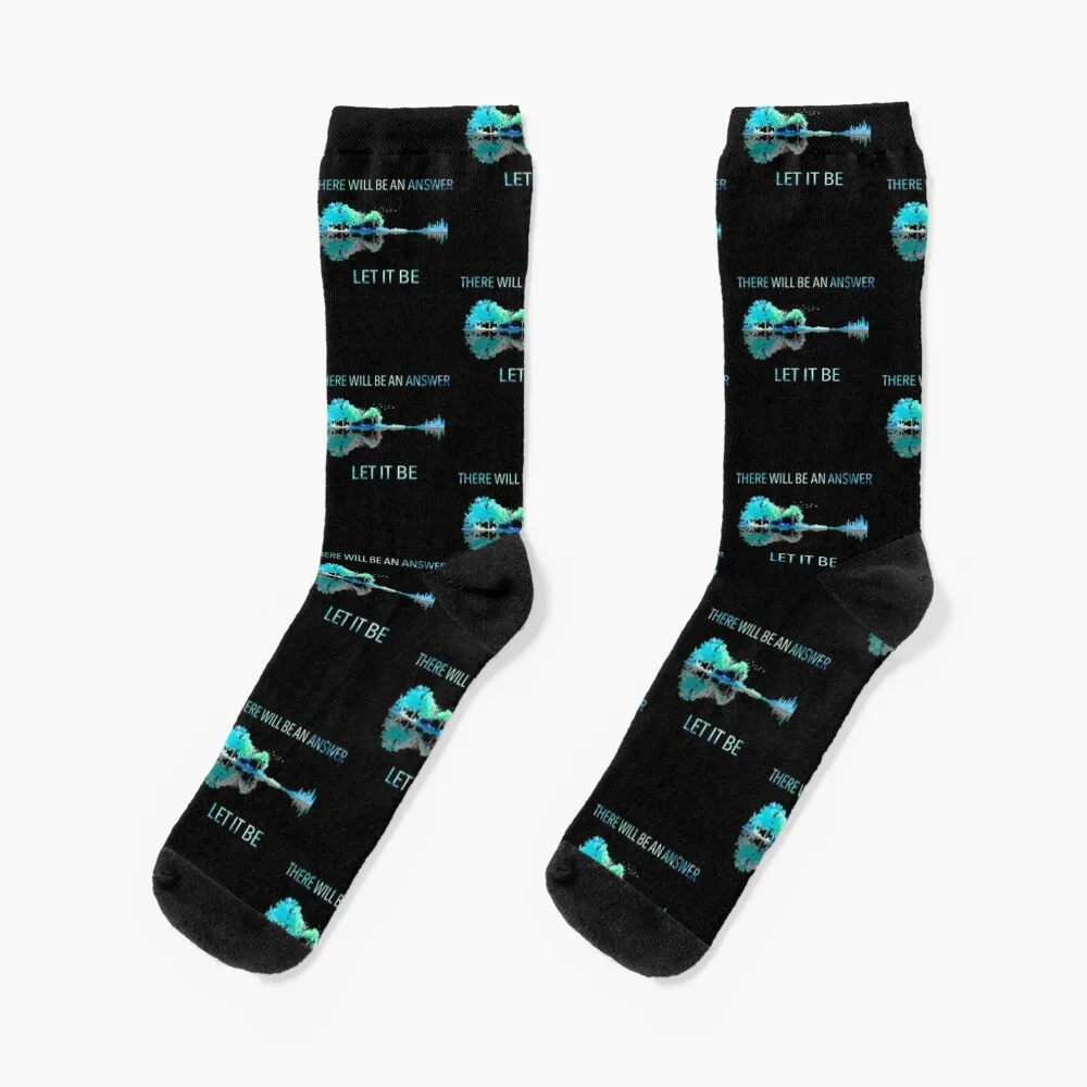 

There Will Be An Answer Let It Be Essential Socks heated Running hiphop christmas gifts Mens Socks Women's