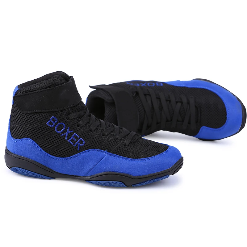 Men's and Women's Professional Boxing Shoes, Lightweight Wrestling Shoes, Unisex Boxing Sneakers Wrestling Shoes Professional