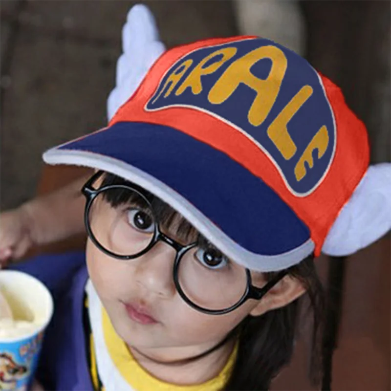 Movie Mirabel Cosplay Glasses Arale Children Black Frame Round Eyewear Kids Props Accessories Gifts anime cosplay props