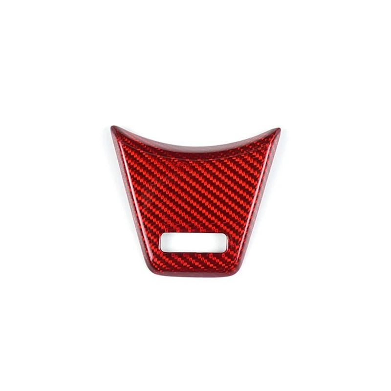 

Real Hard Carbon Fiber Sticker For Subaru WRX STI 2022 2023 Car Steering Wheel Button Frame Interior Trim