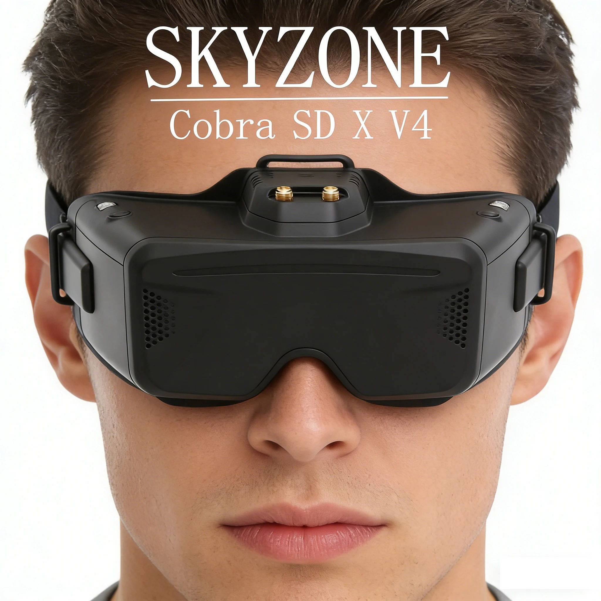 SKYZONE Cobra SD/X V4 FPV Goggles - Dual Screen Options 800x480 4.3in/1280x720 4.1in With 5.8G 48CH Diversity Receiver
