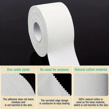 Professional Athletic Trainer Tape Sport Care Tape Sport Strapping Tape Non-stick Easy To Tear For Sports First Aid Injury Wrap - Image 3