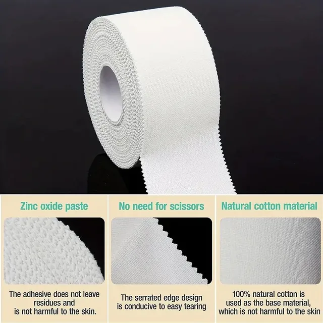 Professional Athletic Trainer Tape Sport Care Tape Sport Strapping Tape Non-stick Easy To Tear For Sports First Aid Injury Wrap 5