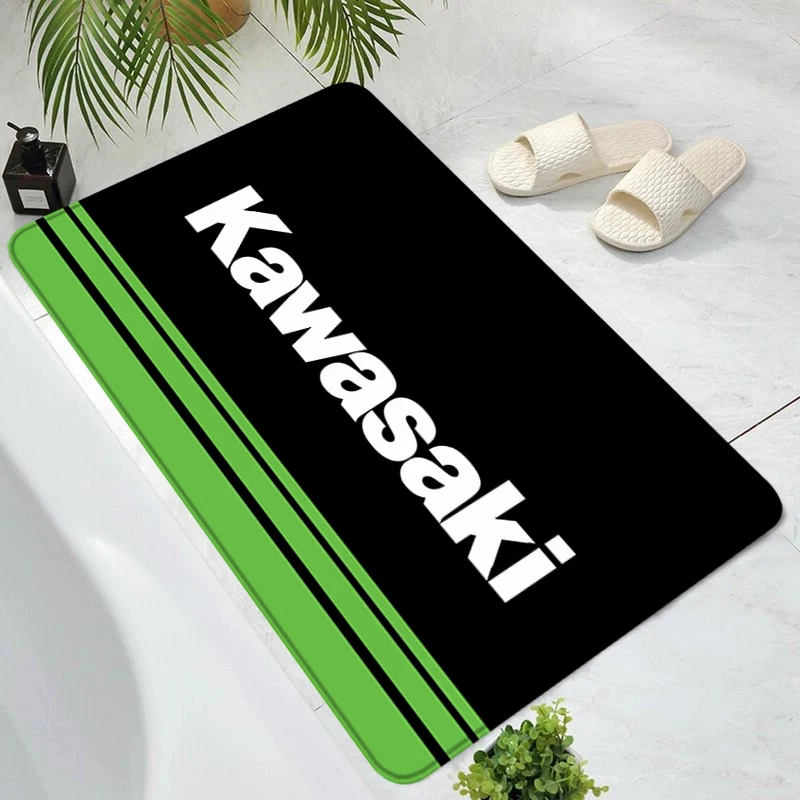 

Kawasakis Welcome Mat Kitchen Carpet Prayer Rug Doormat Entrance Door Home Bath Mats Carpets Living Room Rugs Custom Foot Floor