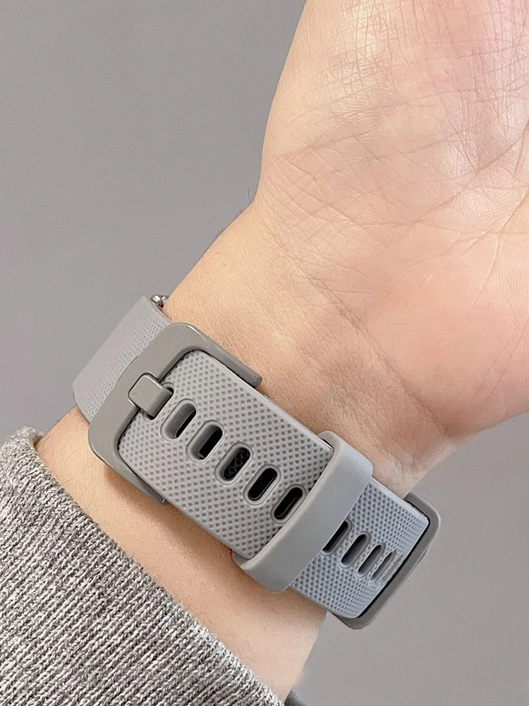 18mm/20mm/22mm Silikonbänder für Amazfit GTS 4/3/2/2e/4 Mini/GTR 4/3/3 Pro/2/2e Sportarmband Amazfit Bip 6-5-3/u/s/pro Band