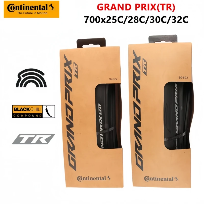 Continental Grand Prix TR Road Bicycle Tires Anti Puncture