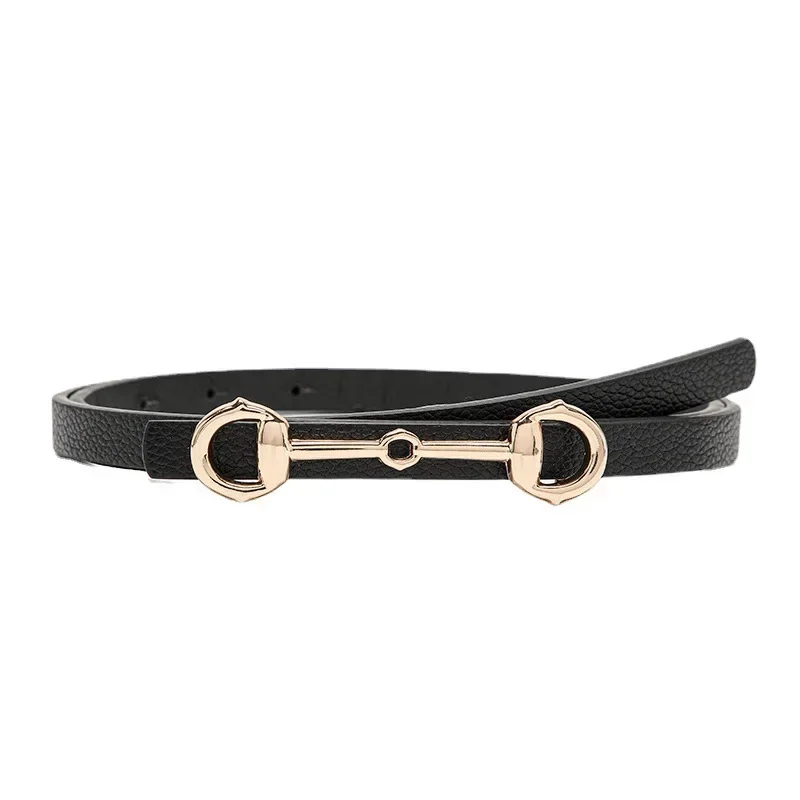 Fashion Narrow Gucci Belt New The Horsebit Gold Buckle Belt