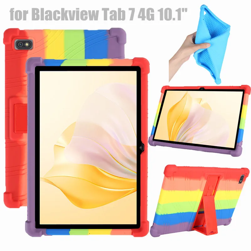 Per Blackview Tab 7 4G Tablet Pad Custodia Protettiva Per Tablet Antiurto In Silicone Da 10.1 Pollici Per Blackview Tab 7 Pro Version Case