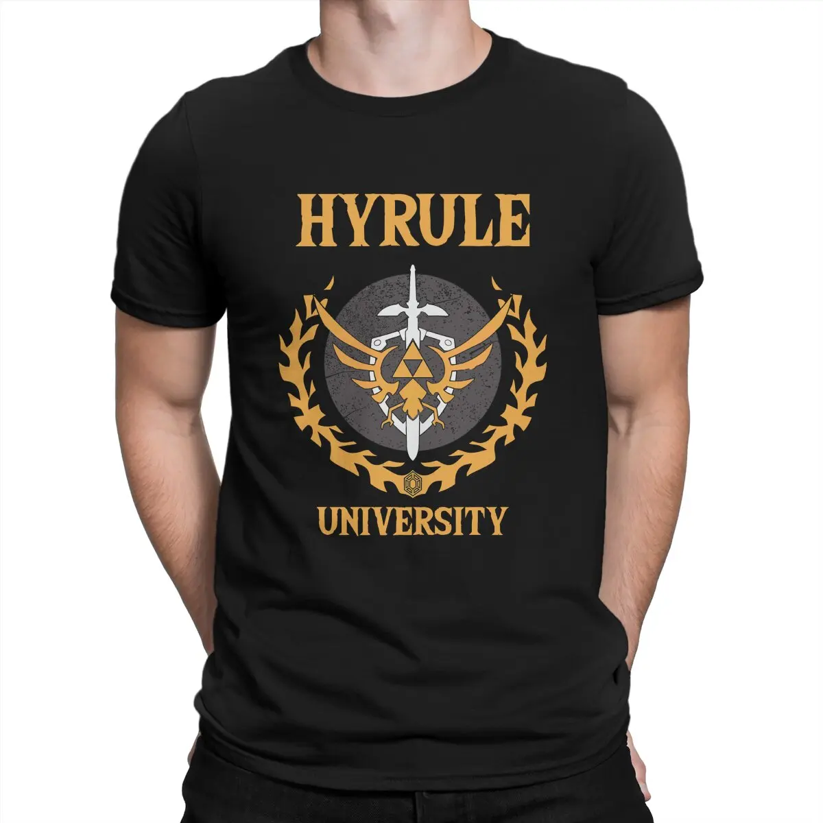Maglietta Unica Hyrule Univ Squad Z-Zelda Maglietta Per Il Tempo Libero T-Shirt Vendita Calda Per Adulti
