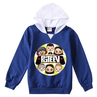 Youtuber FGTEEV Hoodie Kids Long Sleeve Hooded T-shirt Children's Clothing Teenager Boys Casual Sweatshirt Toddler Girls Outfits