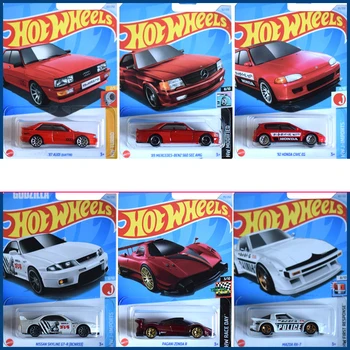 Hot Wheels Car 2024 E Case 1:64 Diecast Toys for Boys Monster High Ford Mustang Fast & Furious Ice Charger Mercedes Benz Gift