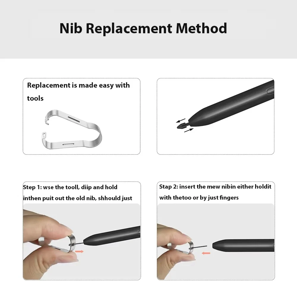 Enhanced Stylus Touch Pencil for Tablets Without Bluetooth