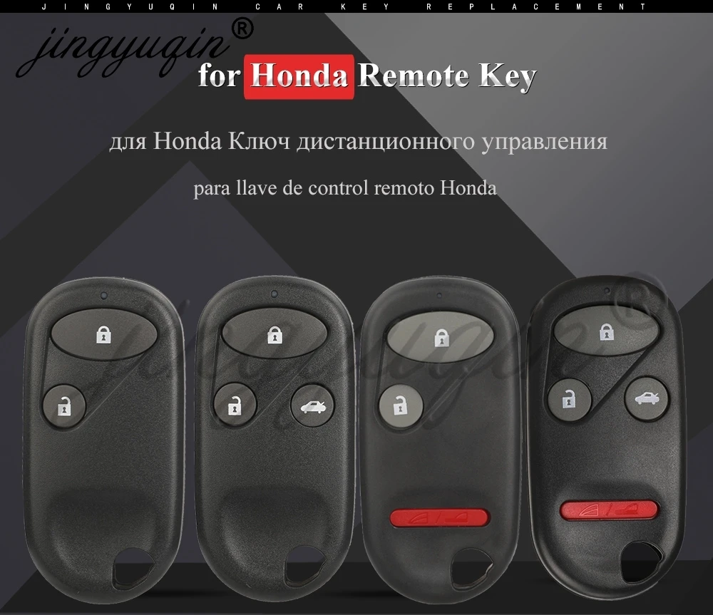 Jingyuqin G8D345HA für Honda Civic Accord CRV HRV FRV Jazz 433Mhz Fernbedienung Auto schlüssel Fob G8D-345H-A /344H-A/382H-A/348H-A/452H/350H – Detail 3