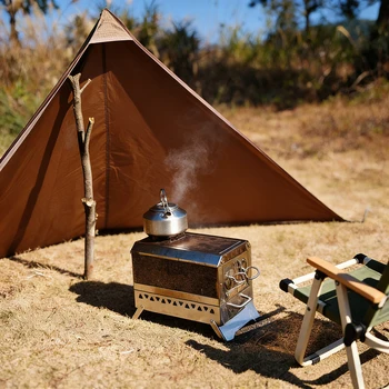 Camping Stove Windshield 2