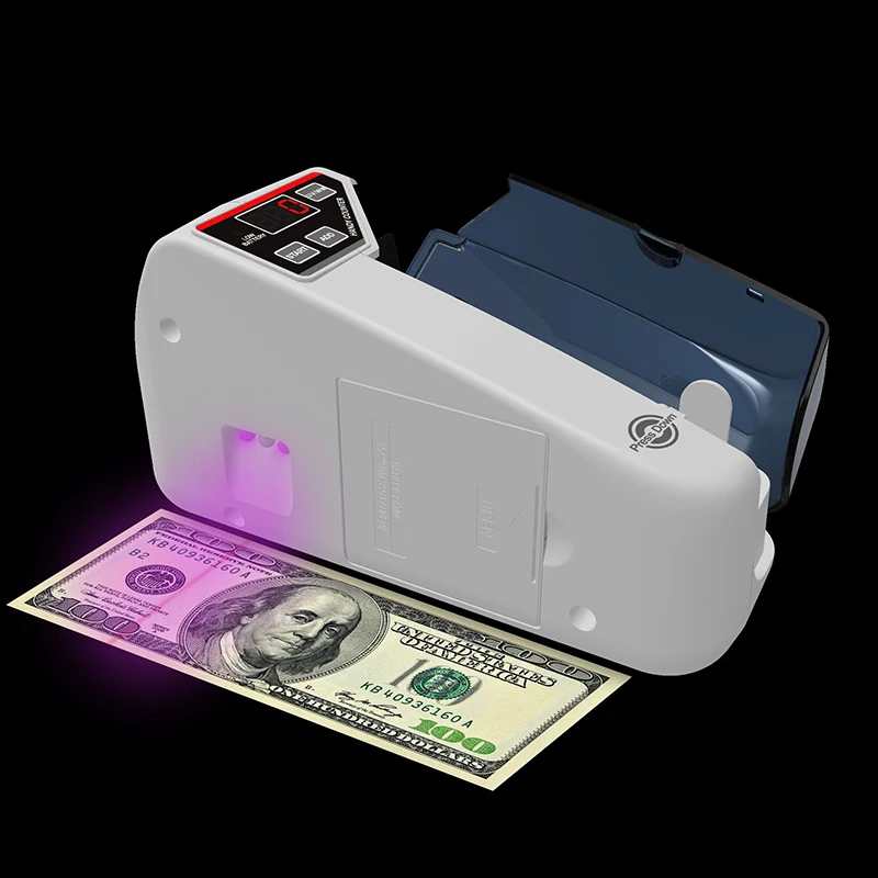 V30 Mini Portable Bill Counter Use Battery/Plug Handy LED screen Cash And Banknote Currency Counting Money Machine